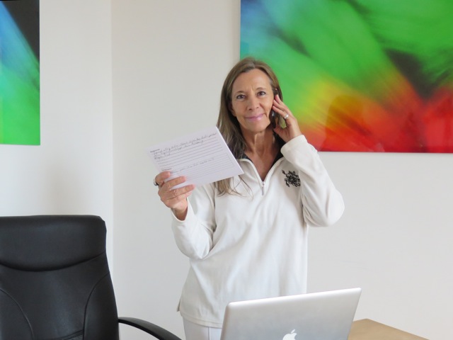 Sabine Gley in der ISG Sprechstunde
